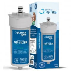 REFIL TOP FILTER SIMILAR PARA PURIFICADORES Top Filter Planeta Água, Durin H2O, Impac Cristal, Mallory e Mondial.